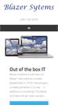 Mobile Screenshot of blazersystems.co.uk